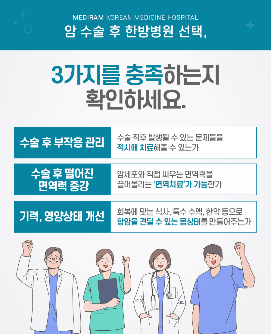 수술 후 한방병원 선택 기준