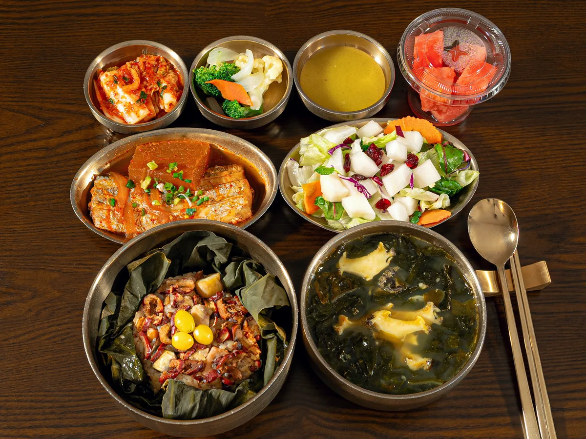 항암 중 입원 환자를 위해 부드럽게 조리한 메디람한방병원 한 끼 식단